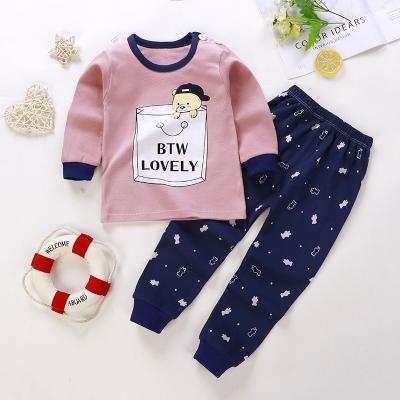 China Anti-Wrinkle Clothes Cheap Kids Christmas Pajamas Online Kids Sleepwear 2 Piece Pants Sets Baby Boy's Clothing Sets for sale