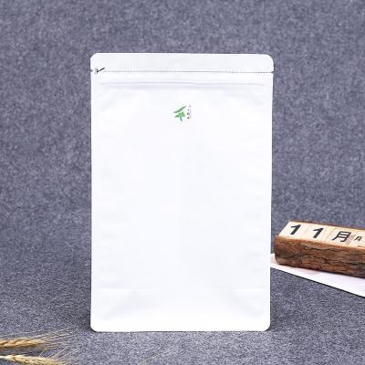 China 2022 factory sales biodegradable pouch paper bags logo standup disposable heat seal tea bags biodegradable packing bag for sale