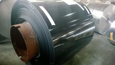 China Zwarte epoxy gecoate industriële aluminiumfolie voor vinnen Te koop