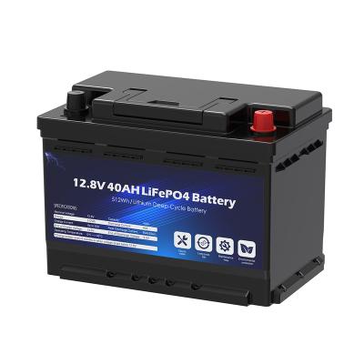 China Deep Cycle Battery 12V 12V 50Ah 100Ah 200Ah Lithium Battery LiFePO4 Deep Cycle Battery Pack For RV Solar Off-grid for sale