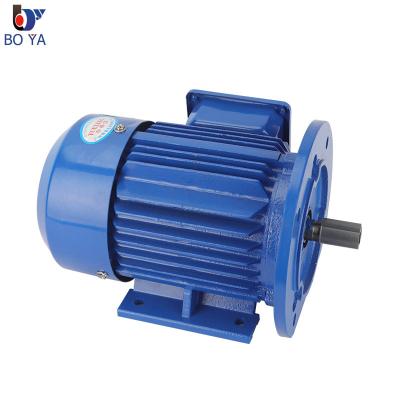 China Totally Enclosed Iron Shell 380V 50HZ 0.55KW Rated Speed ​​1400 RPM Three Phase Asynchronous AC Motor for sale