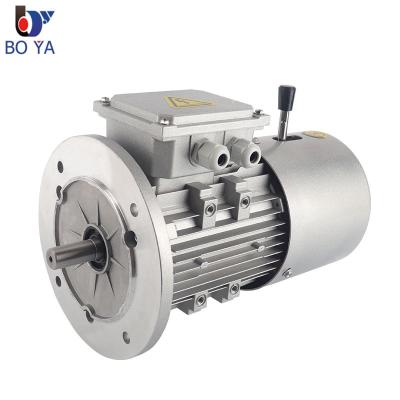 China YEJ 0.37KW 0.55KW 0.75KW 1.1KW 1.5KW 2.2KW Totally Enclosed Brake Motors 4P 1400RPM Fit Three Phase Motor Low Noise Reducers for sale