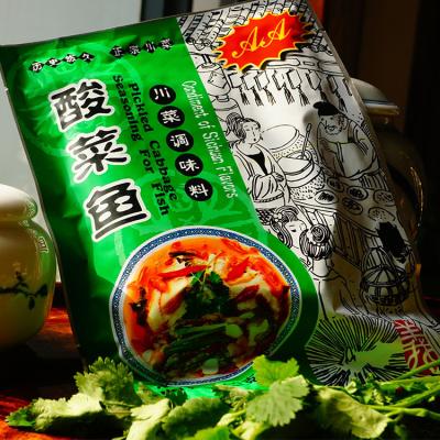 China Delicious Pickled Cabbage Seasoning For Sichuan Fish Sauce Condiment Seasons Cabbage Sauce for sale