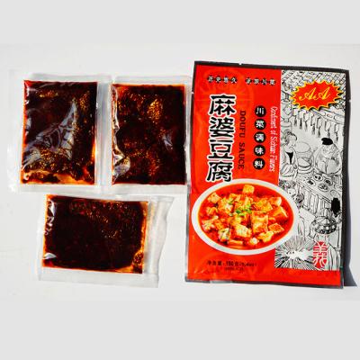 China Spicy Mapo Toufu Ma Po Bean Curd Dish Seasoning Condiment Sichuan Sauce Chili & Pepper sauce for sale