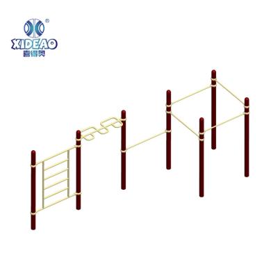 China XA-Z60005 Steel Pipe Calisthenics Park Outdoor Wall Bar for sale