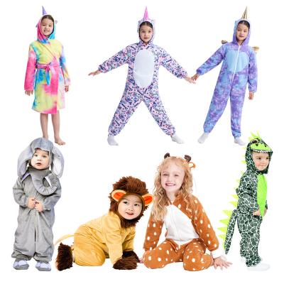 China Kids Comfortable Clothing TV and Movie Costumes Rompers Baby Pajamas Onesie Jumpsuit Halloween Christmas Animal Cartoon Outfit for sale