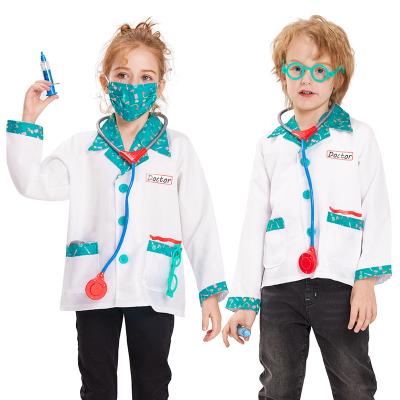 China Best Career Cosplay Selling Goods Using New Highly Used Doctor Costume Top Quality Kids Sets for sale