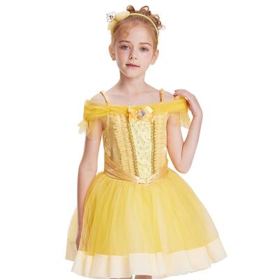 China Washable Princess Belle Aurora Dress Princess Dress Girl for sale