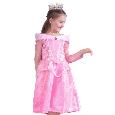 China Princess Costume Halloween Girl Dress Cosplay Party Princess Costume Aurora Dress Sleeping Beauty Costumes for sale