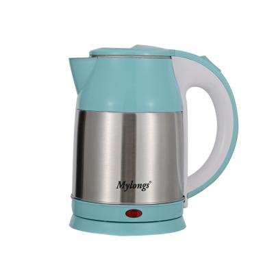 China 360 Degree Rotation Base Mylongs Best Price MY-1822 Hotel Kettle Kitchen Kettle 1.8L Electric Hot Water Kettle for sale