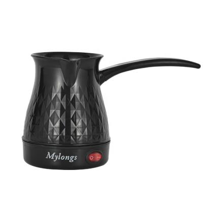 China Mylongs Mini Electrical Coffee Pot Turkish Stocked Coffee Pot for sale