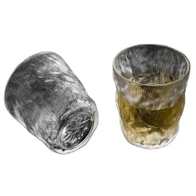 China Hot Sale 300Ml 350Ml Colored Thick Bottom Whiskey Wine Glass Cup Order-Friendly Glass for sale