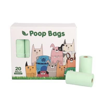 China Sustainable Funny Design Outdoor Dispenser Dogs Poop Bags In Roll Bag Pet Poop Bag for sale