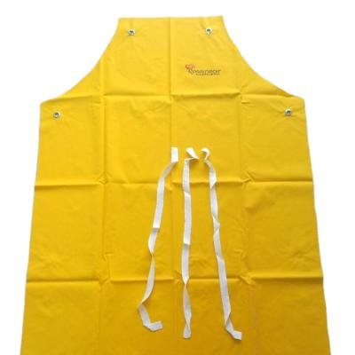 China durable waterproof PVC apron custom butcher raincoat factory OIOS for sale