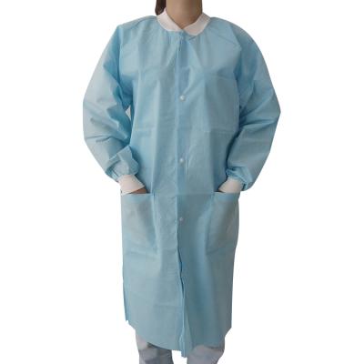 China China Unisex Uniform Manufacturing White Full Body Lab Protective Coat for sale