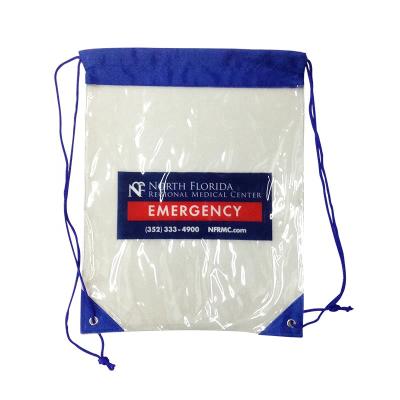 China PUNCH Hot Sale High Quality PVC Drawstring Bag PVC Clear Drawstring Bags for sale