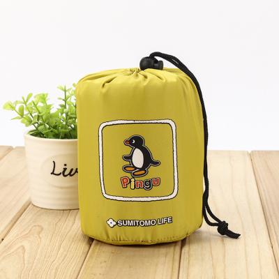 China Anime Waterproof Custom Nylon Gift Large Pull Suction String Gym Bag 60*70cm for sale