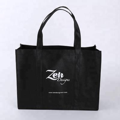 China 100% Customized Eco-friendly Reusable Nonwoven Logo Printing T-shirt Shopping Bags for sale