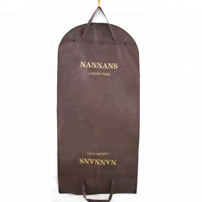 China 100% Factory Price Eco-friendly Non Woven Non Woven Suit Cover Bag Garment Bags for sale