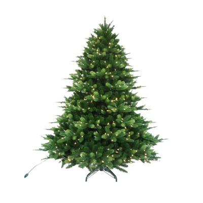 China Custom 5ft Modern Christmas Tree Factory Direct Sales PVC Thin Artificial Christmas Tree OEM 7ft Thin 7ft Customized For Home Outdoor Decoration for sale