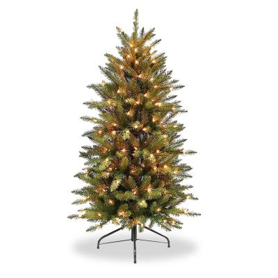 China Direct Wholesale 5ft Pencil Christmas Tree Decoration Mini Artificial Christmas Tree Green Popular Christmas Tree Factory 4 for sale