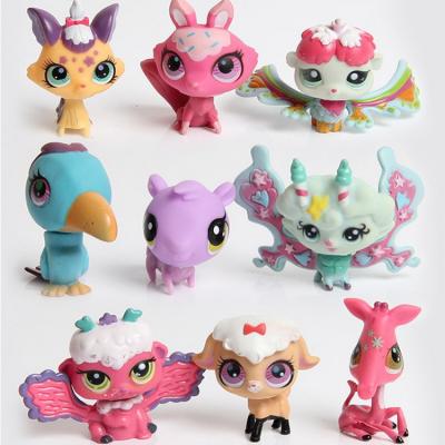 China Cartoon Toy Make Custom PVC Small Decoration Plastic Animal Action Figure Model Toy For Kids Gift for sale