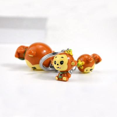 China Cartoon Toy Custom PVC Key Chain Figure, 3D Designer Keychain, 3D Figures Key Chain Maker for sale