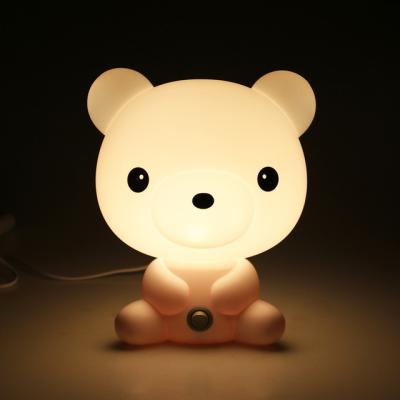 China Custom Cartoon Toy Maker Toy Maker Plastic Art LED Night Light Desk Decoration for sale