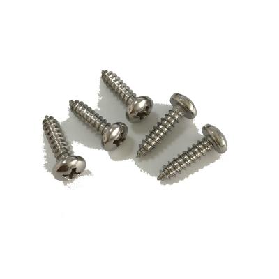 China Pan Long Service Life Stainless Steel Cross Pan Head Self Tapping Screw for sale