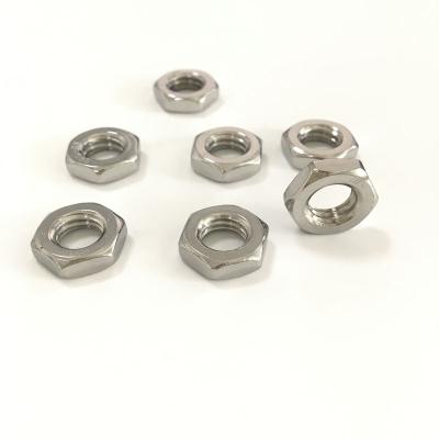 China Range of Application Heavy Industrial The Thin DIN439 Stainless Steel Hex Lock Nut for sale