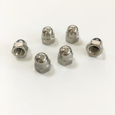 China Interesting heavy industry price DIN1587 stainless steel hexagon dome acorn nut for sale