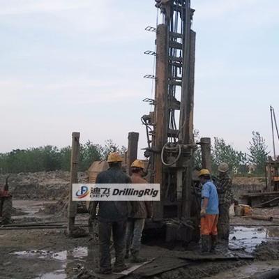 China 300M Water Well DFQ-300 Air Compressor Water Well Drilling Machine for sale