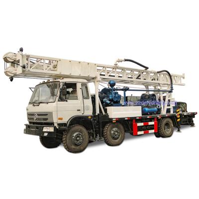 China Wells DFC-300 Hydraulic Water Well Bore Truck Mounted Drill Rig 300m Drilling Rig for sale