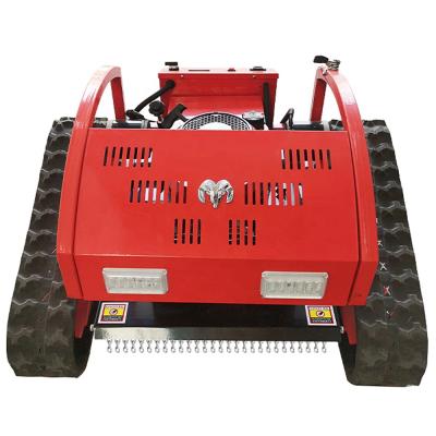 China 4-Stroke Gasoline Crawler Robot Remote Control Lawn Mower for sale