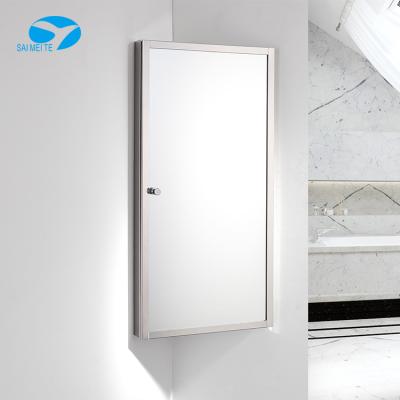 China Eco - Friendly Cabinet With Mirror Light Mirror Cabinet With Frame SS Mirror Cabinet for sale