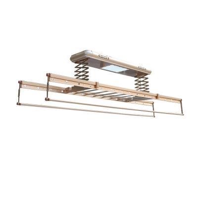 China Sustainable Electric Ceiling Mounted Automatic Telescopic Laundry Dryer Rack Clothes Drying Rack Hanger for sale