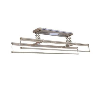 China Remote Control Folding Lifting Electric Clothes Clothes Hanger Drying Rack Electric Ceiling for sale