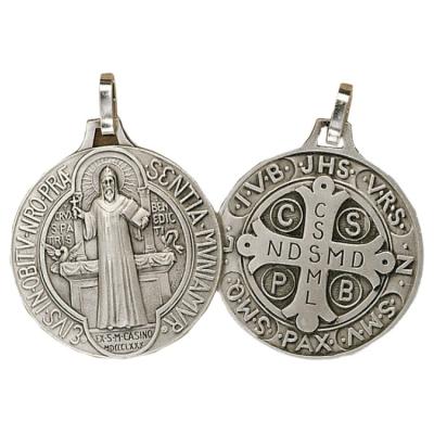 China Europe Customized Metal Saint Benedict Holy Medal Bracelet for sale