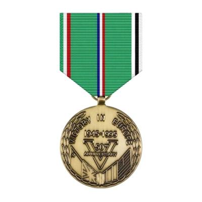 China Europe Customized 50th Anniversary Souvenir Wedding National Medal With Display Box for sale