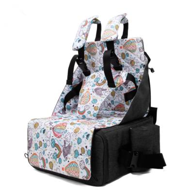 China Maternity Multi-Function Multi-Function Baby Care Backpack Children Dining Chair Storage Diaper Bag Portable Folding Baby To Eat Increased Bag for sale