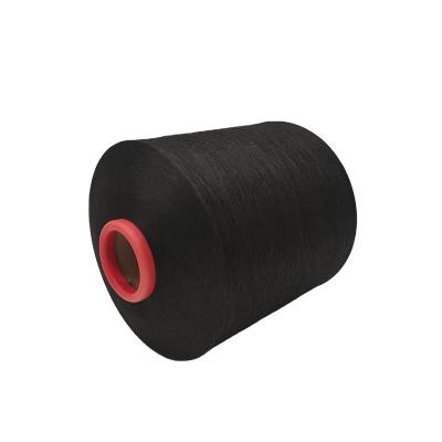 China Super quality knitting black elastic polyester 40/100 air covered yarn for socks knitting for sale