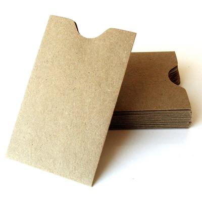 China Business Cute Brown Kraft Paper Envelope Small Thank You Card Package Paper Envelope for sale