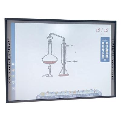 China 20 Multi Finger Touch Interactive Projector Whiteboard Smart Whiteboard 10 Board For Sale Online For Classrooms 82 Inch for sale