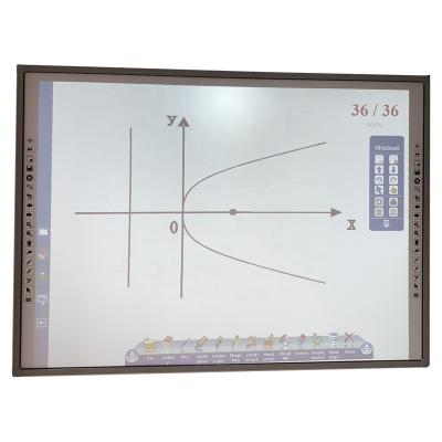 China 20 Touch Screen Projection Interactive Whiteboards Wholesale Cheap Interactive Whiteboard For Schools Classrooms 60-168 Inch for sale