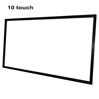 China Infrared Multi Touch Monitor 10 and 20 Touch IR Touch Frame IR Bezel Overlay Frame Touch Screen / LED Touch Screen for LCD LED TV to make the screen interactive display for sale