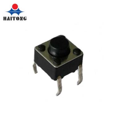 China Micro Iron 6*6 Tact Switch Any Size From 4.3H To 19H For PCB for sale