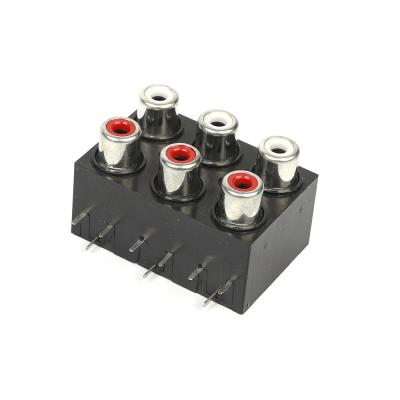 China Wholesale Closed Type 250V AC Six Hole AV China Industrial Supplier Socket Supplied For High Visual Level for sale