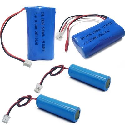 China High energy density good quality 1850mah lithium polymer battery 7.4v Li-ion lithium battery for disinfection guns beauty medical equipment for sale