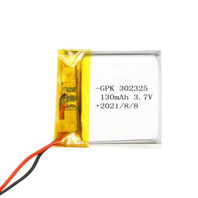 China High Energy Density High Power Density Lithium Ion Polymer Lipo Battery 3.7v Supplier For Smart Watch MP3 Battery for sale