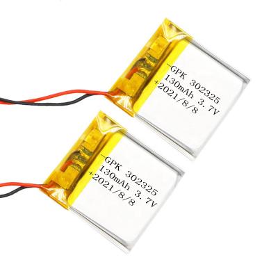 China 3.7V High Energy Density High Energy Density Lithium Battery Polymer Rechargeable Electric Battery For Smart Watch MP3 Battery for sale